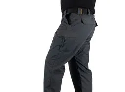 gri active taktik pantolon 4 mevsim ripstop paça detayı