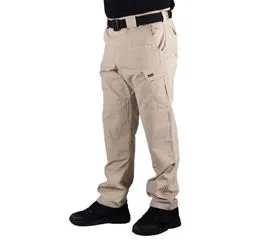 krem active taktik pantolon 4 mevsim ripstop kumaş ve dokuma detayı
