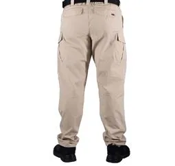 krem active taktik pantolon 4 mevsim ripstop fermuar detayı