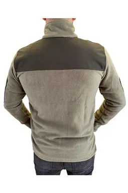 haki taktik softshell polar mont cep ve kol detayı