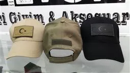 haki tactical kep taktik şapka askeri peç bölmesi detayı