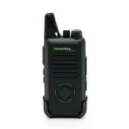 Teknoben Hi-Power Lisanssız Siyah Telsizi (2 ADET)