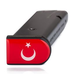 Türk Bayrağı Şarjör Sticker