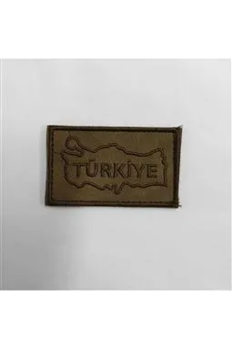 türkiye haritalı peç patch önden görünüm